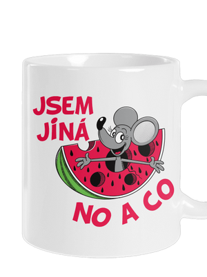 Jsem jiná klasický hrnek White