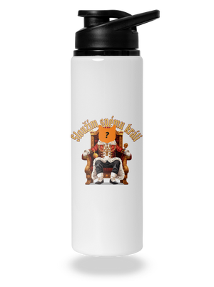 Sloužím svému králi lahev na vodu White