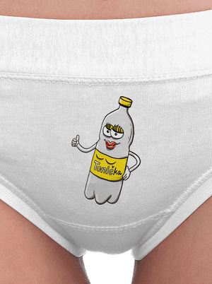 Láska na beton dámské kalhotky White