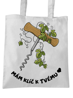 Otevři mé srdce taška White