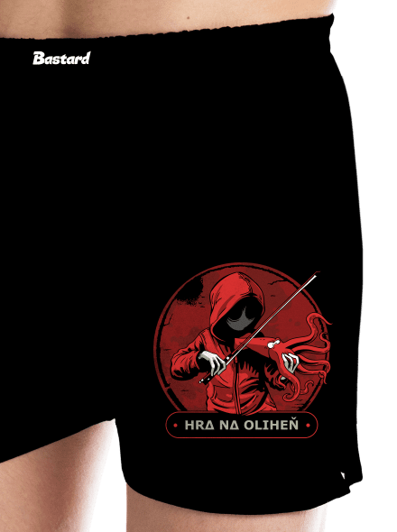Hra na oliheň pánské trenky Black