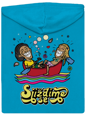 Sjíždíme se dámská mikina na zip Blue Atol