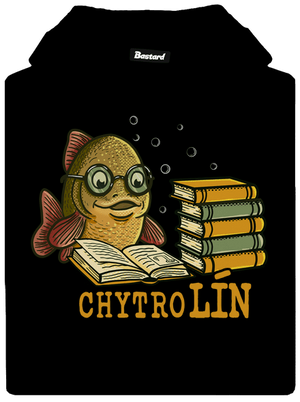 Chytrolín pánská mikina klokanka Black