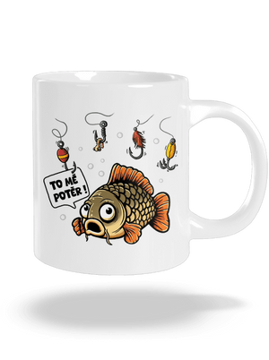 To mě potěr velký hrnek White