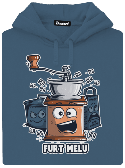Mlýnek dámská mikina klokanka Denim