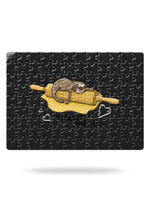 Miluju válení puzzle White