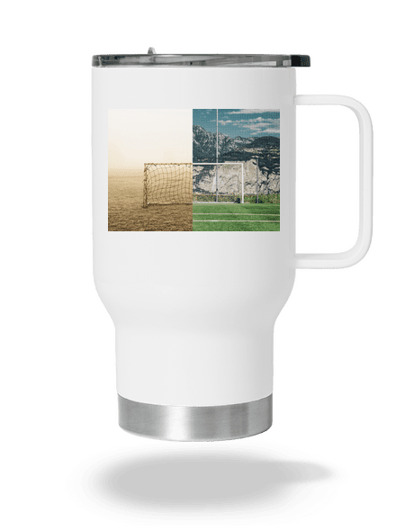 Brankový kontrast termohrnek White