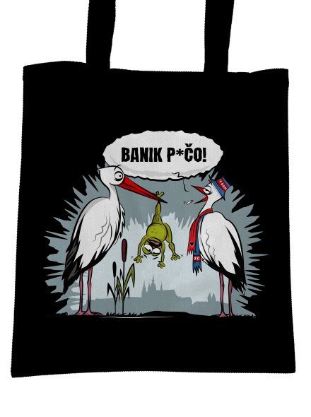 Banik p*čo! taška Black