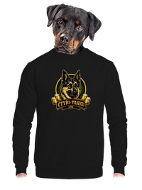 unisex mikina bez kapuce