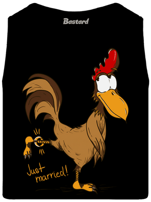 Novomanželé pánské tílko Black