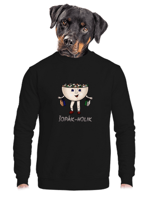 unisex mikina bez kapuce