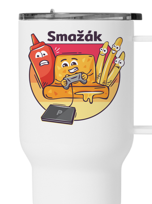 Smažák termohrnek White