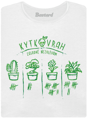 Kytkovrah dámské tričko s lemem White