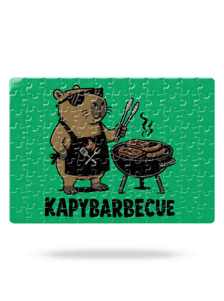Kapybarbecue puzzle White