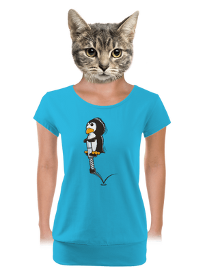 dámské tričko s lemem