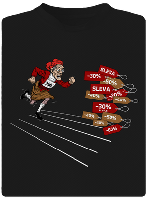 Slevy! pánské sportovní tričko Black