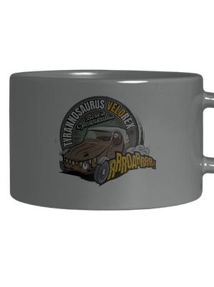Tyrannosaurus Velorex hrnek makronka Grey Macaron