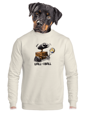 unisex mikina bez kapuce