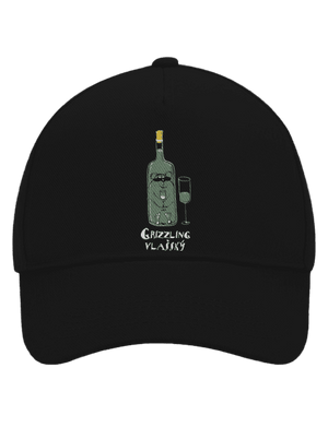 Grizzling Vlašský kšiltovka baseballka Black