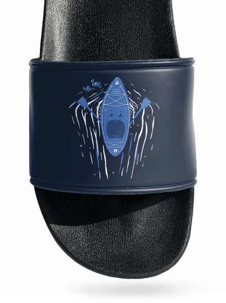 Ahhhh! pantofle Navy
