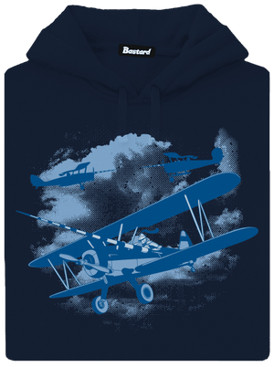 Rytíři nebes pánská mikina klokanka Navy