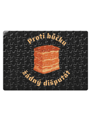 Proti bůčku žádný dišputát puzzle White