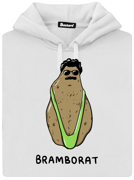 Bramborat dámská mikina klokanka White