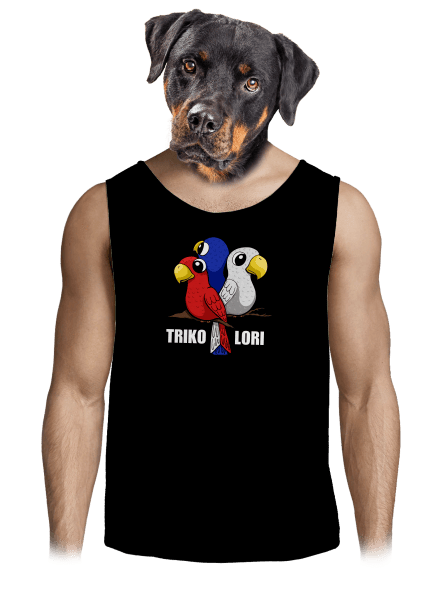 Trikolori pánské tílko Black