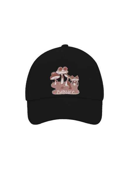 Babinec kšiltovka baseballka Black