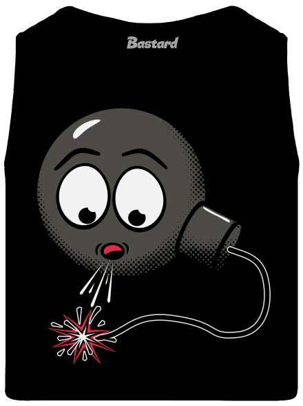 Bomba pánské tílko Black