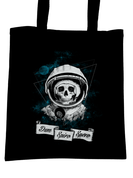 Dum Spiro Spero taška Black