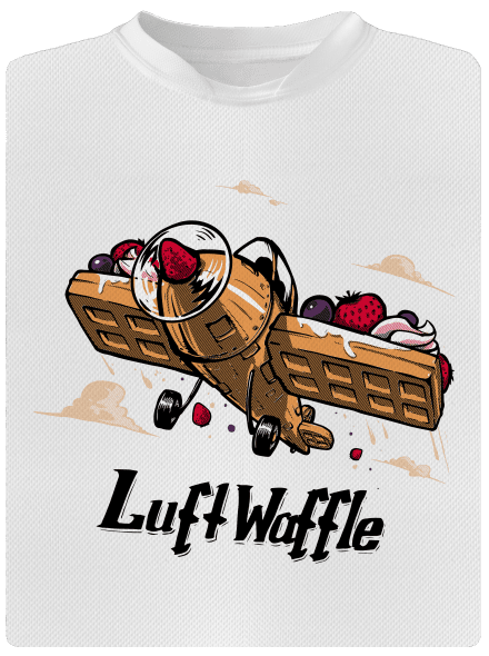 Luftwaffle dětské sportovní tričko White