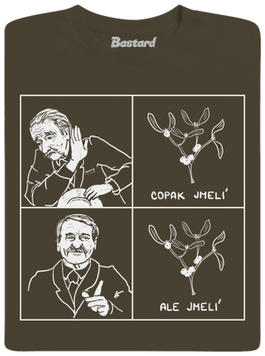 Cimrman: Copak jmelí pánské dlouhý rukáv Urban Khaki