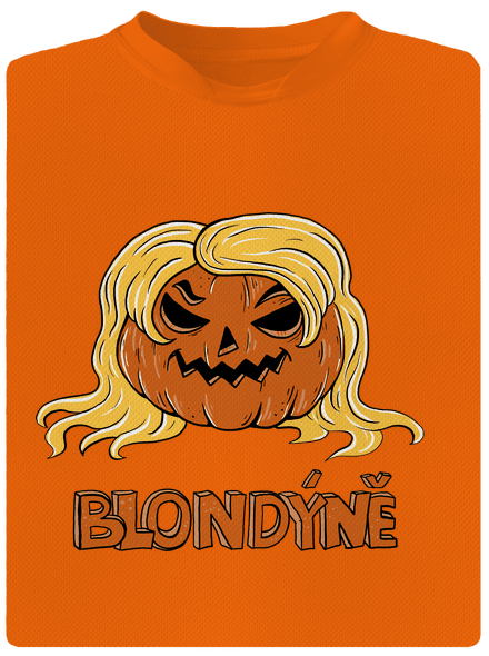 Blondýně dětské sportovní tričko Neon Orange