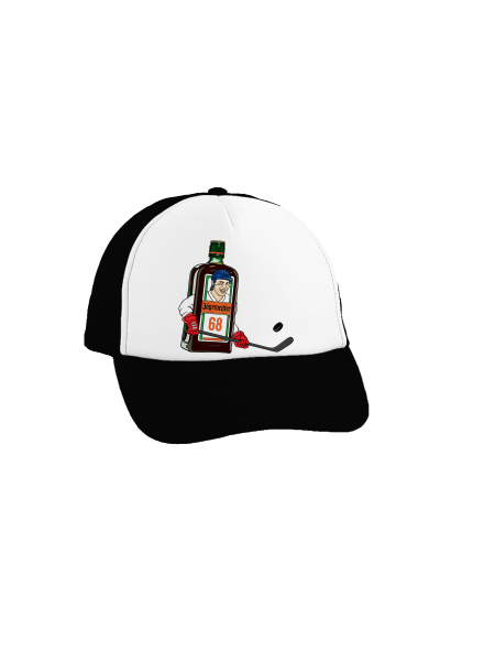 Jágrmeister kšiltovka truckerka Black cap