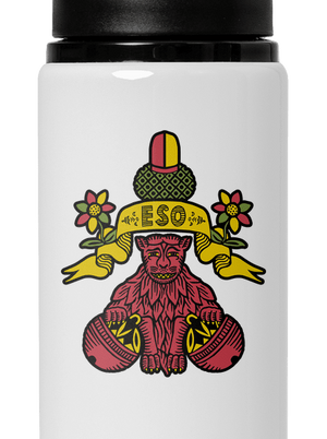 Kulový eso lahev na vodu White