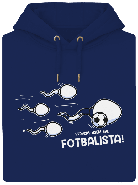 Vždycky jsem byl... unisex mikina premium Navy