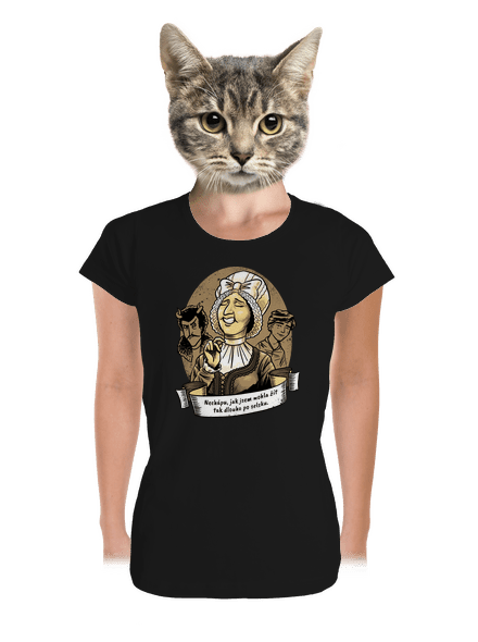 B14: Dorota Máchalová dámské tričko premium Black