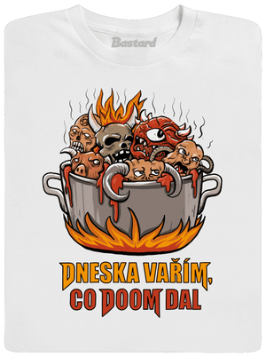 Co Doom dal pánské dlouhý rukáv White