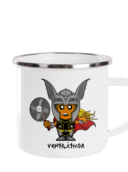 Ventiláthor plecháček White