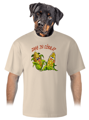 unisex tričko oversized