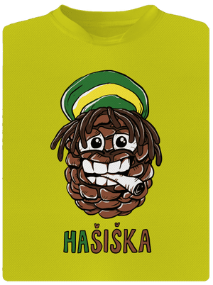Hašiška pánské sportovní tričko Neon Yellow