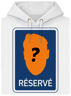 Značka réservé unisex mikina premium Snowwhite