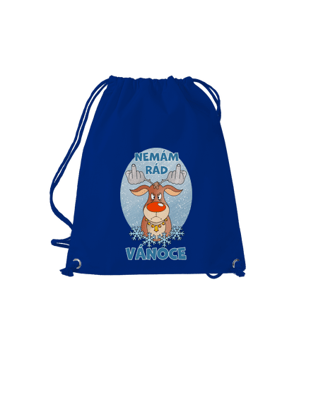 Nemám rád Vánoce vak Royal Blue Mal
