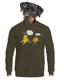 unisex mikina bez kapuce