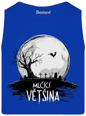 Mlčící většina pánské tílko Royal Blue