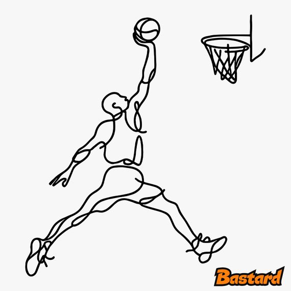 One line slam dunk