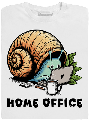 Šnekův home office pánské tričko White