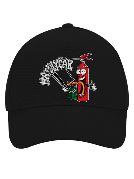 Hasyčák kšiltovka baseballka Black