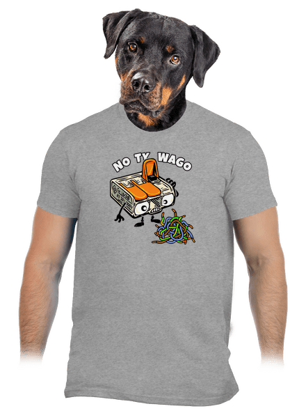 Wago svorka pánské tričko Sport Grey